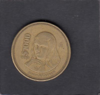 Beschrijving: 1000 Pesos ASBAJE